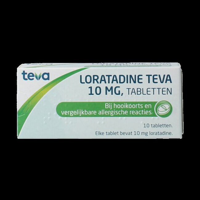 Teva Loratadine 10mg 10 Tabletten