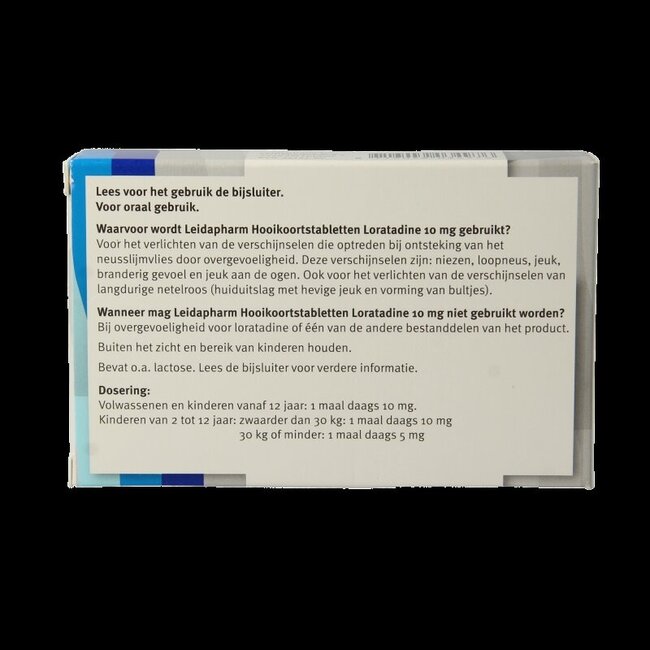 Leidapharm Loratadine 10 mg - 7 Comprimés