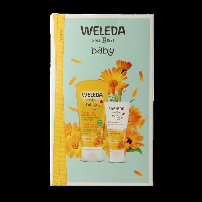 Weleda Calendula coffret bébé crème change 1 set