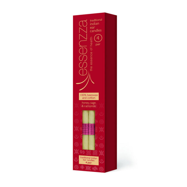 Fuss Free Nat Ear candles Indian 4 Paar