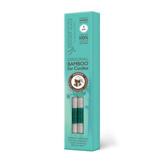 Fuss Free Nat Ear candles bamboo 4 Paar