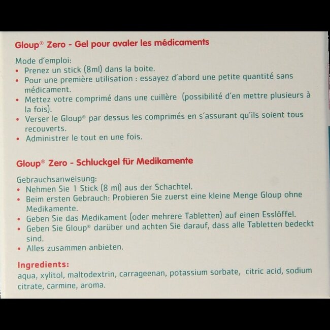 Gloup Zero Stickpacks 25 unités