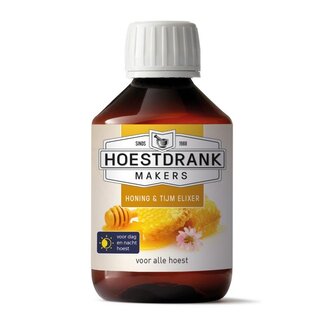 Hoestdrankmakers Hoestdrankmakers Honing & tijm elixer 200 Milliliter