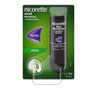 Nicorette Nicorette Mondspray mint 1mg 13 Milliliter