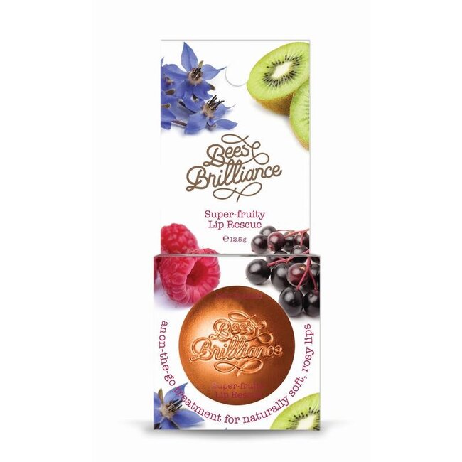 Bees Brilliance Super fruity lip rescue 12.5 Gram