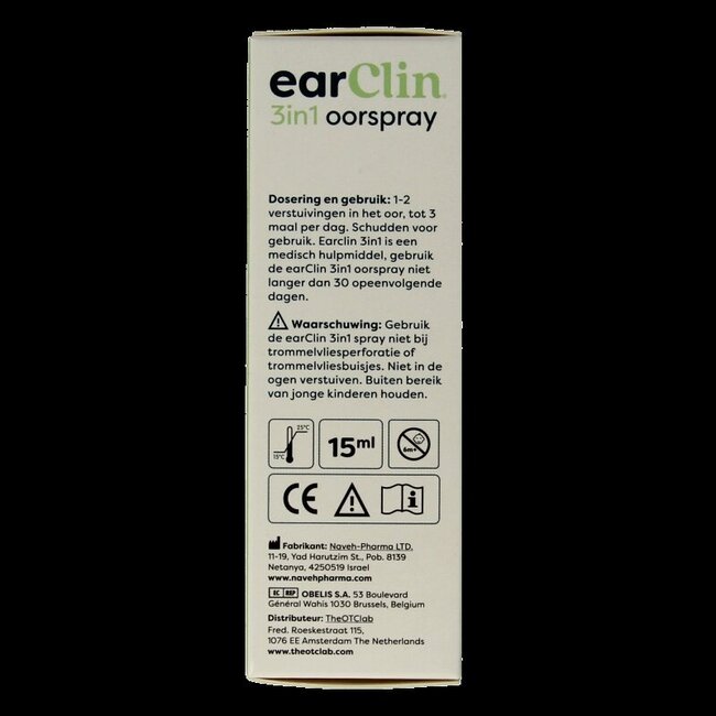 Earclin Easpray 3-en-1 20 Millilitres