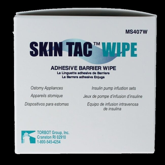 Diversen Skin tac wipe MS407W 50 Stuks