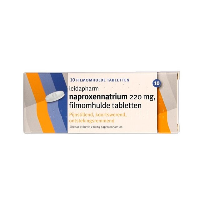 Leidapharm Naproxen natrium 220mg 10 Tabletten