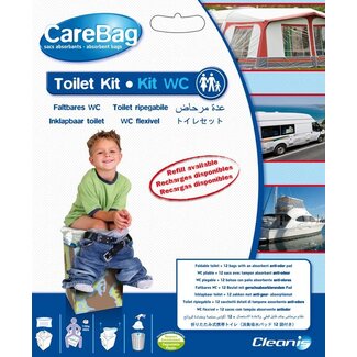CareBag CareBag Meeneemtoilet opvouwbaar 1 Set