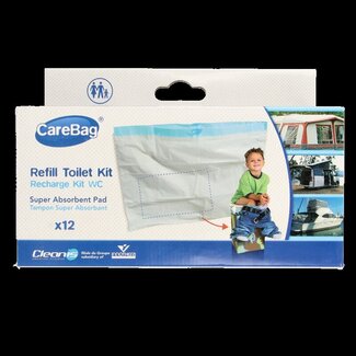 CareBag CareBag Meeneemtoilet navulzak 12 Stuks