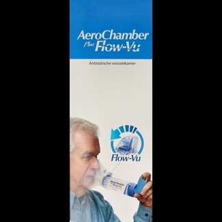 Diversen Diversen Aerochamber plus flower VU+ volwassen masker 1 Stuks