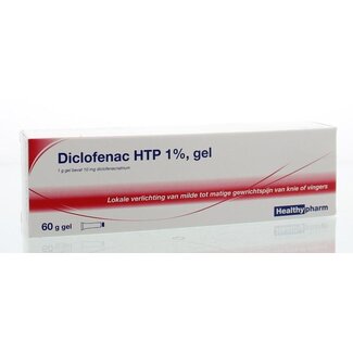Healthypharm Healthypharm Diclofenac HTP 1% gel 60 Gram
