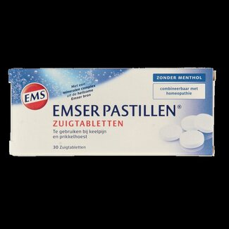 Emser Emser Pastillen zonder menthol 30 Zuigtabletten