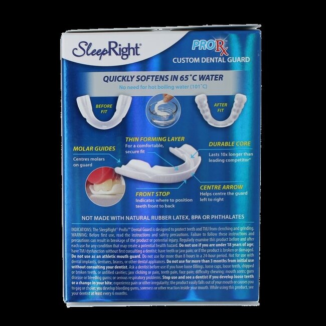 Protège-dents SleepRight ProRx 1 pièce