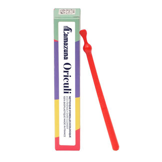 Lamazuna Lamazuna Bioplastic oriculi red 1 Stuks