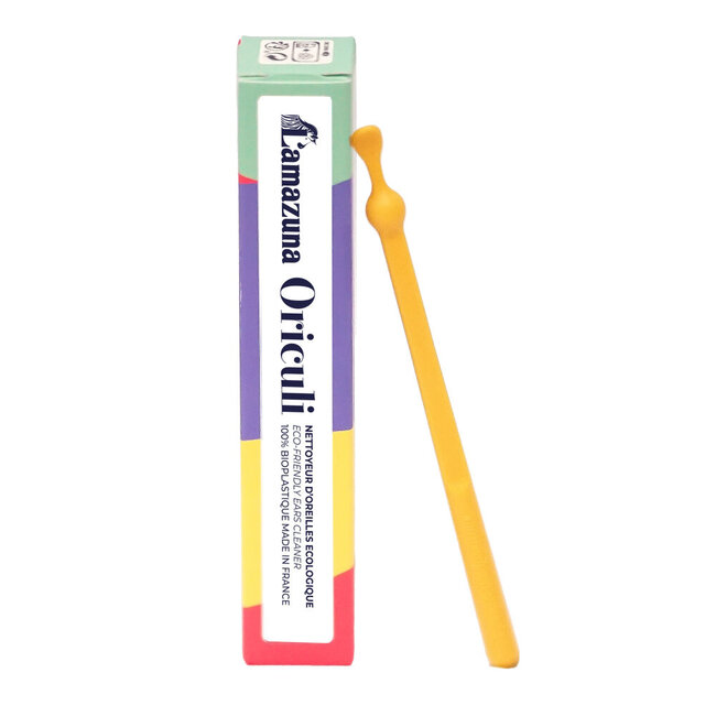 Bioplastic oriculi yellow 1 Stuks