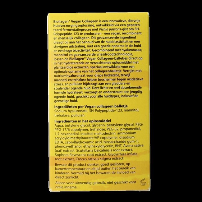 Bloem Biollagen booster actif au collagène végan 1 coffret