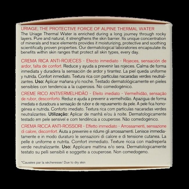 Uriage Roséliane Crème Riche Anti-Rougeurs 40 ml