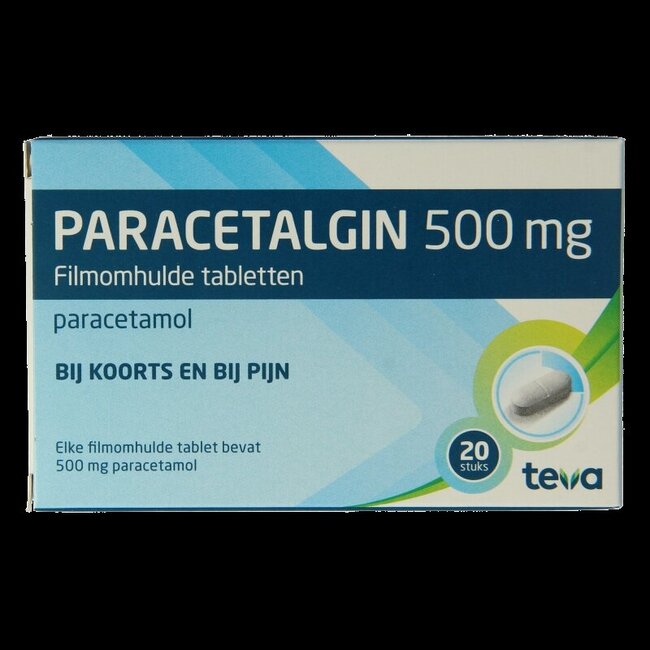 Paracetalgin 500mg 20 Stuks