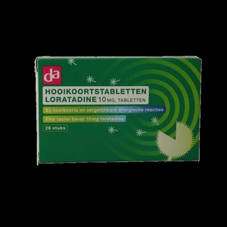 DA Hooikoortstablet loratadine 10  28 Tabletten