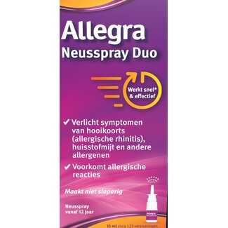 Allegra Allegra Spray Nasal Duo 15 ml