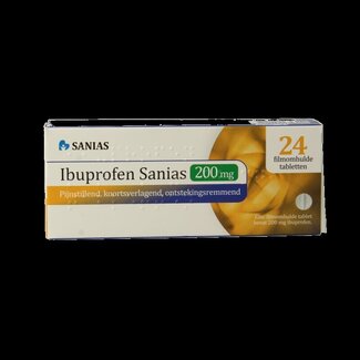 Sanias Sanias Ibuprofène 200 mg 24 comprimés