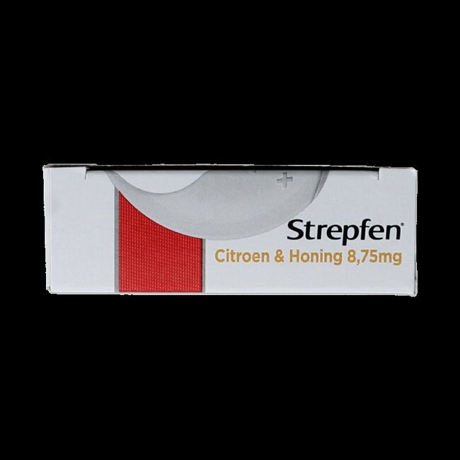 Strepfen Citroen & honing 8 Zuigtabletten