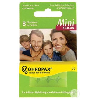 Ohropax Silicon mini 8 Stuks