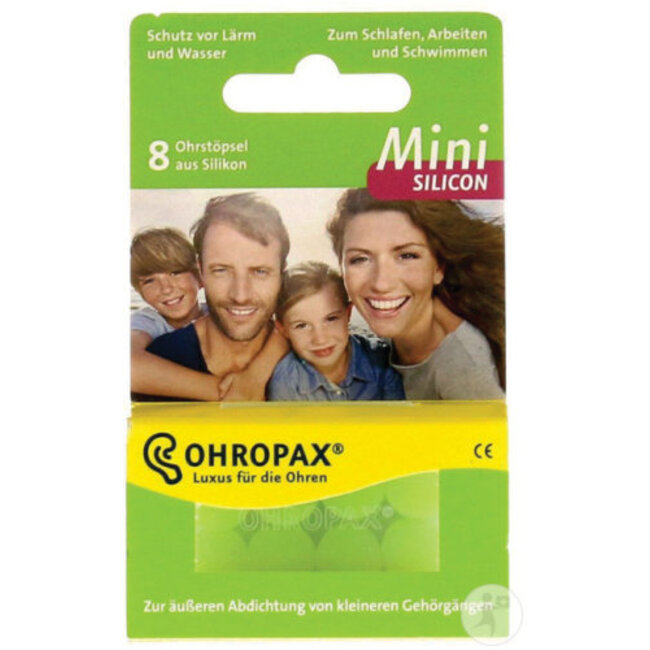 Ohropax Silicon mini 8 Stuks