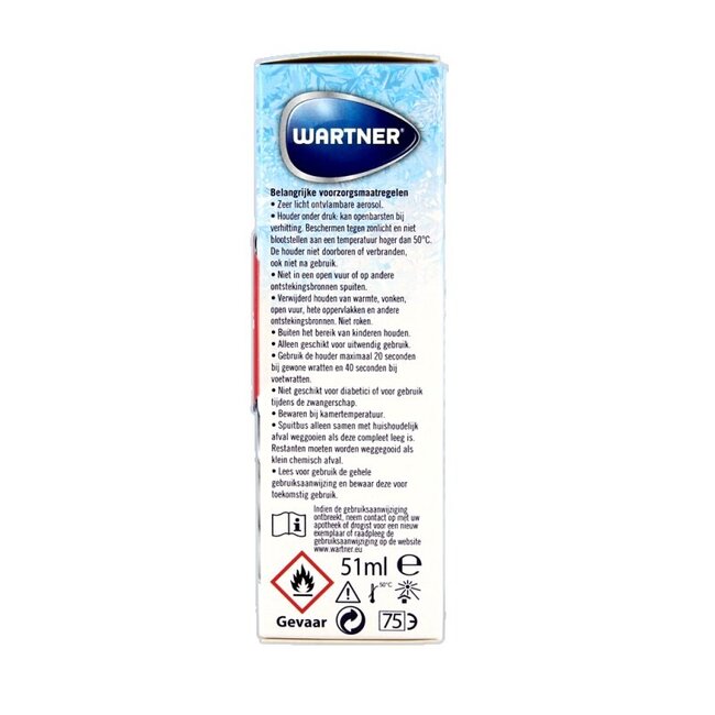 Wartner Hand & voet 50 Milliliter