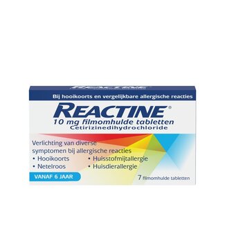 Reactine Reactine Anti histaminicum 10mg 7 Tabletten