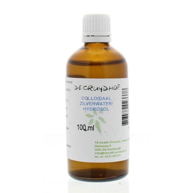 Colloidaal zilverwater hydrosol uitwendig 100 Milliliter