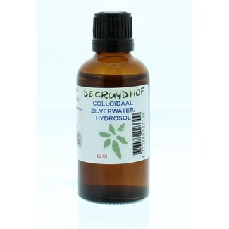 Cruydhof Colloidaal zilverwater hydrosol uitwendig 50 Milliliter
