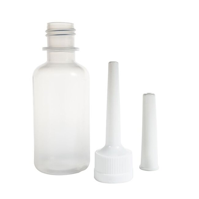 Clysmaflacon bp 60ml LDPE natuurlijk schroefmodel 50 Stuks