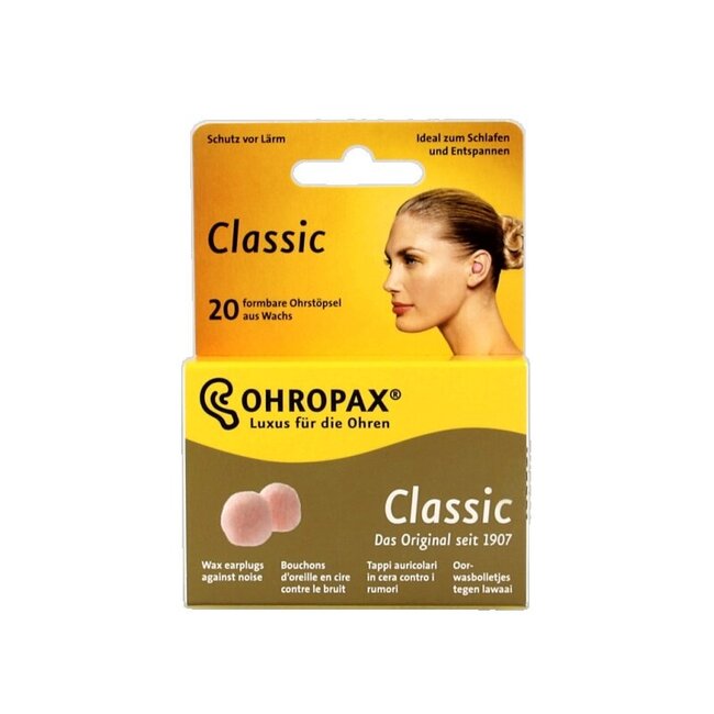 Oordopjes classic 20 Stuks