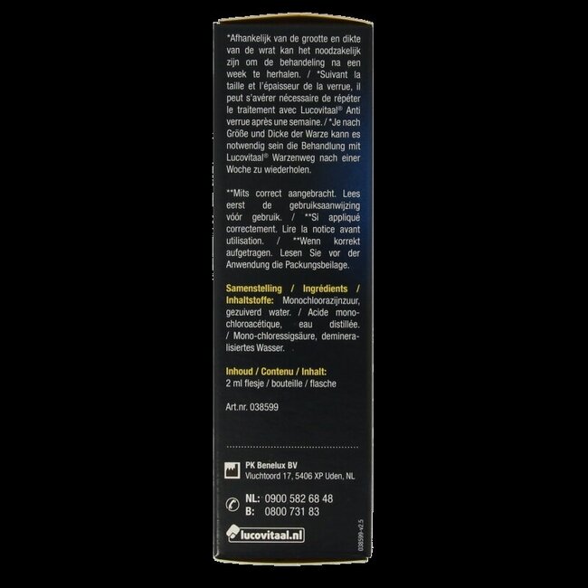 Lucovitaal Wrat weg 2 Milliliter