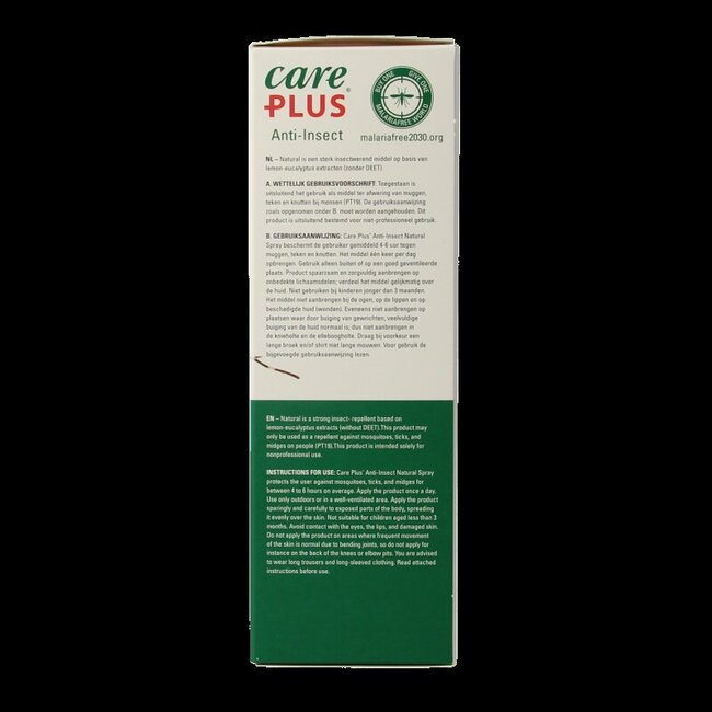 Care Plus Anti insect natural spray 100 Milliliter