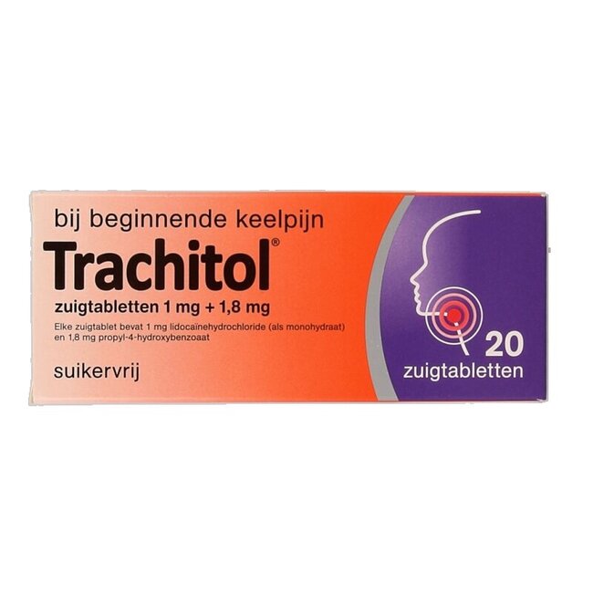 Zuigtabletten suikervrij 20 Zuigtabletten
