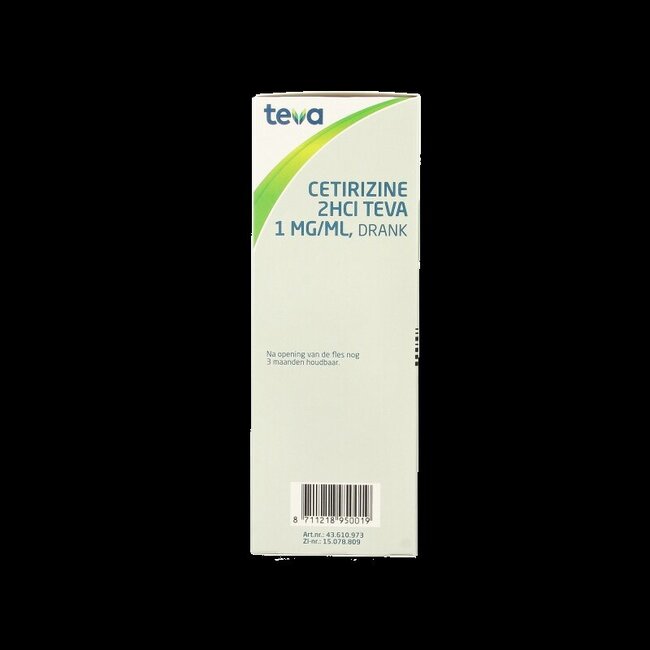 Teva Cetirizine 2HCl 1mg/ml 200 Milliliter
