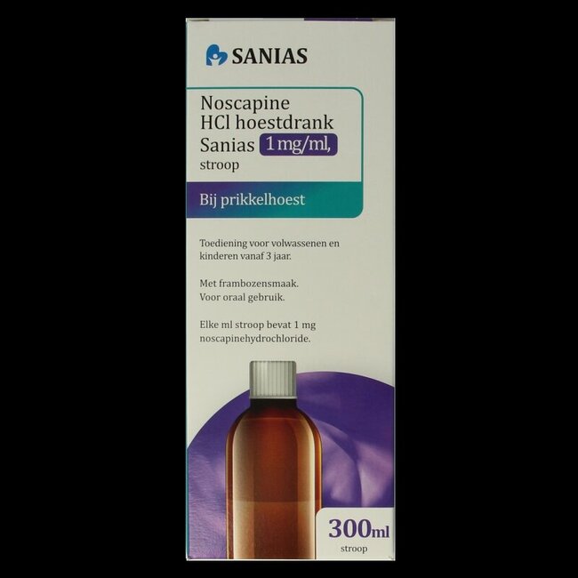 Apotex Noscapine 1mg/ml siroop 300 Milliliter