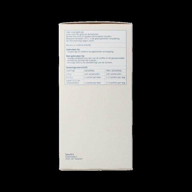 Teva Fibres de psyllium granulés sans sucre 60 sachets