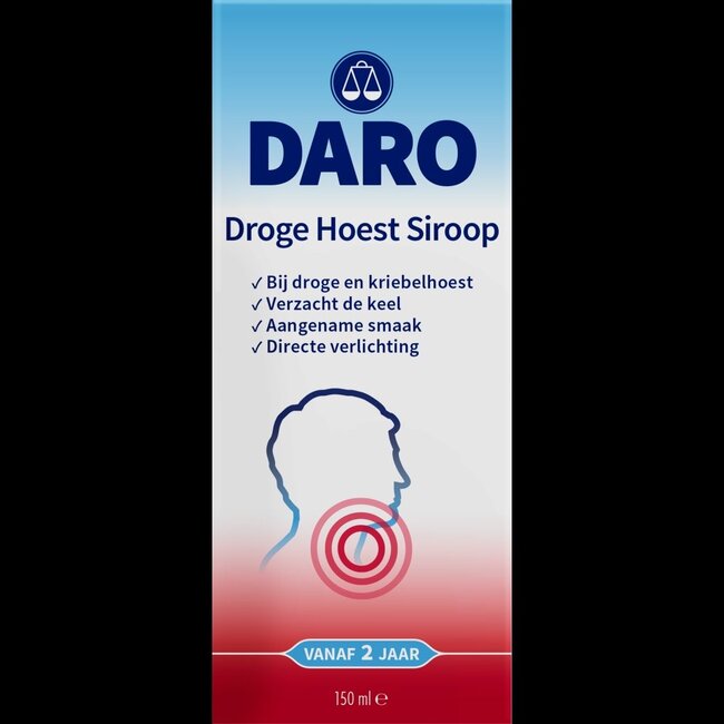 Droge hoest siroop 150 Milliliter