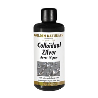 Golden Naturals Colloidaal zilver 100 Milliliter