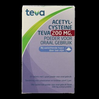 Teva Acétylcystéine Teva 200 mg 20 sachets
