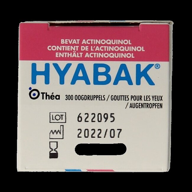Hyabak Gouttes oculaires 10 ml