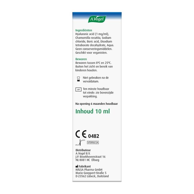 A. Vogel Pollinosan Gouttes ophtalmiques rhume des foins 10 ml