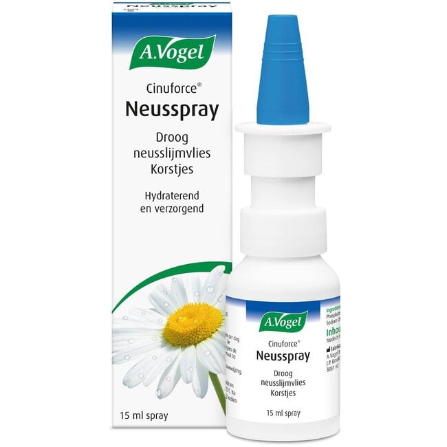 Cinuforce neusspray droge neusslijmvlies 15 Milliliter