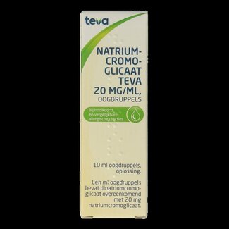 Teva Teva Cromoglicate de sodium 20 mg collyre 10 ml