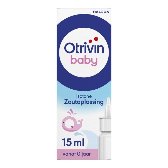 Baby zoutoplossing spray 15 Milliliter