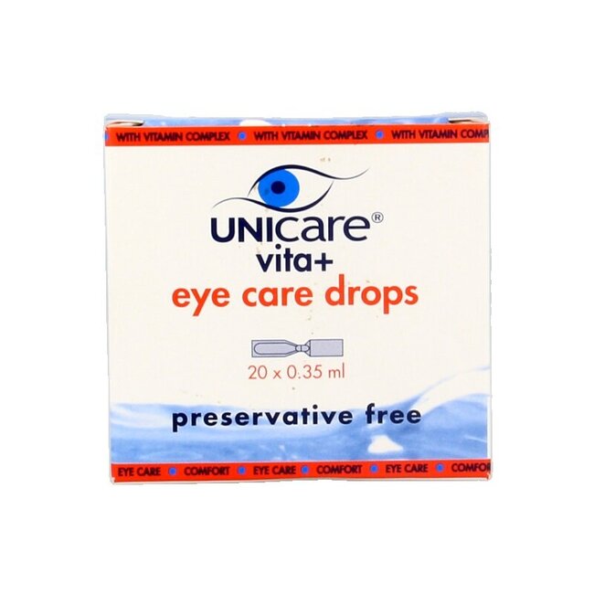 Vita+ eye care oogdruppels 0.35ml 20 Ampullen